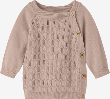 Lil ' Atelier Kids - Pullover 'Dija' em rosa: frente