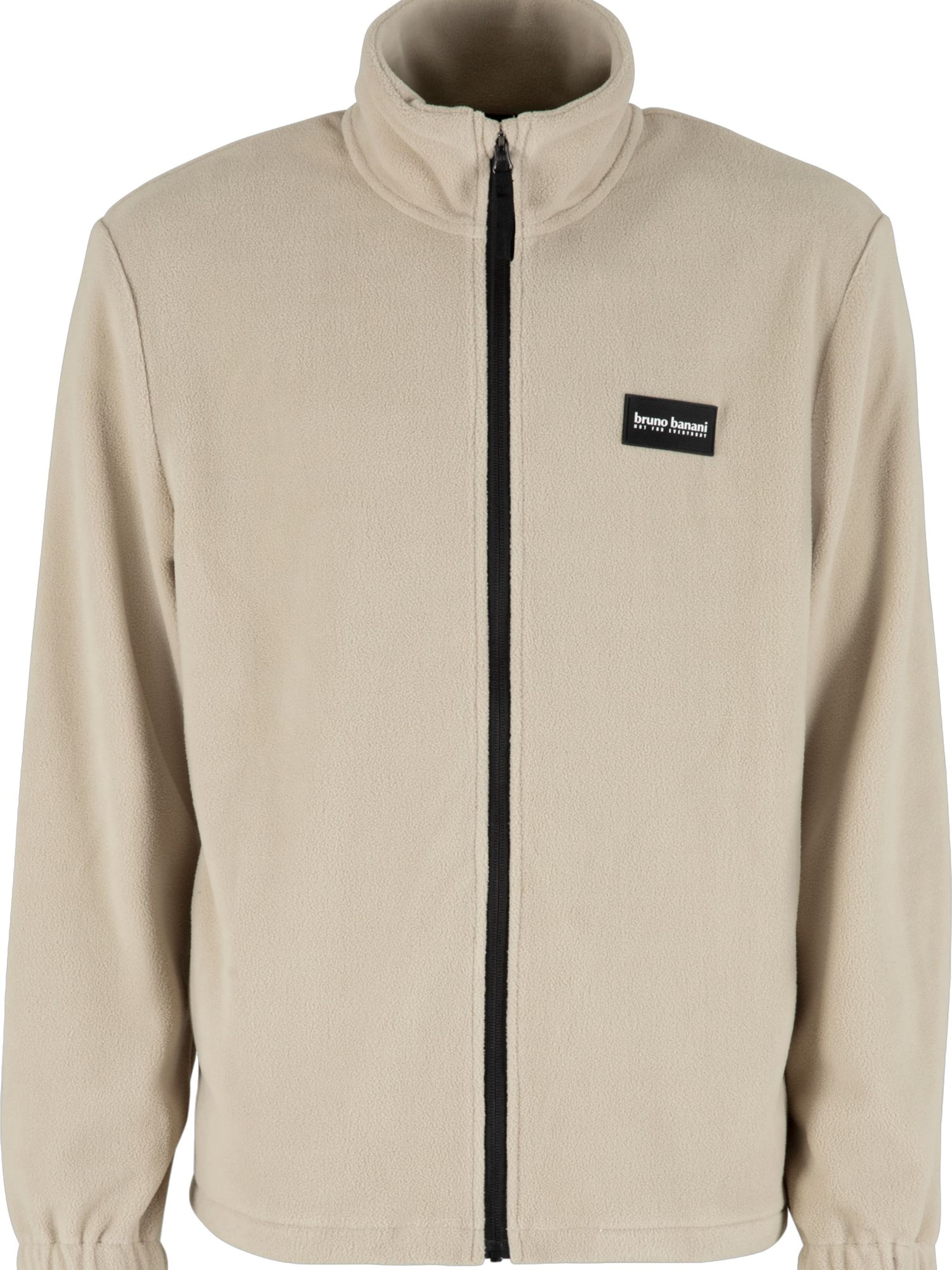 Veste en polaire 'Parks' Bruno Banani en gris : devant