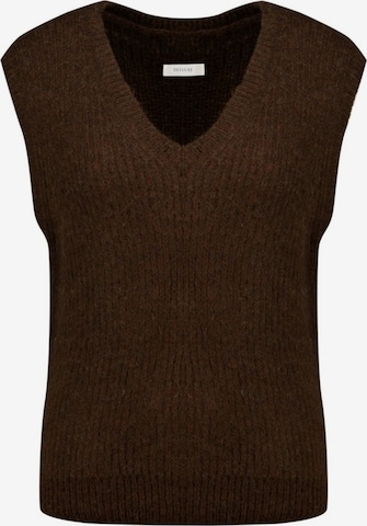 Pull-over Deeluxe en marron : devant