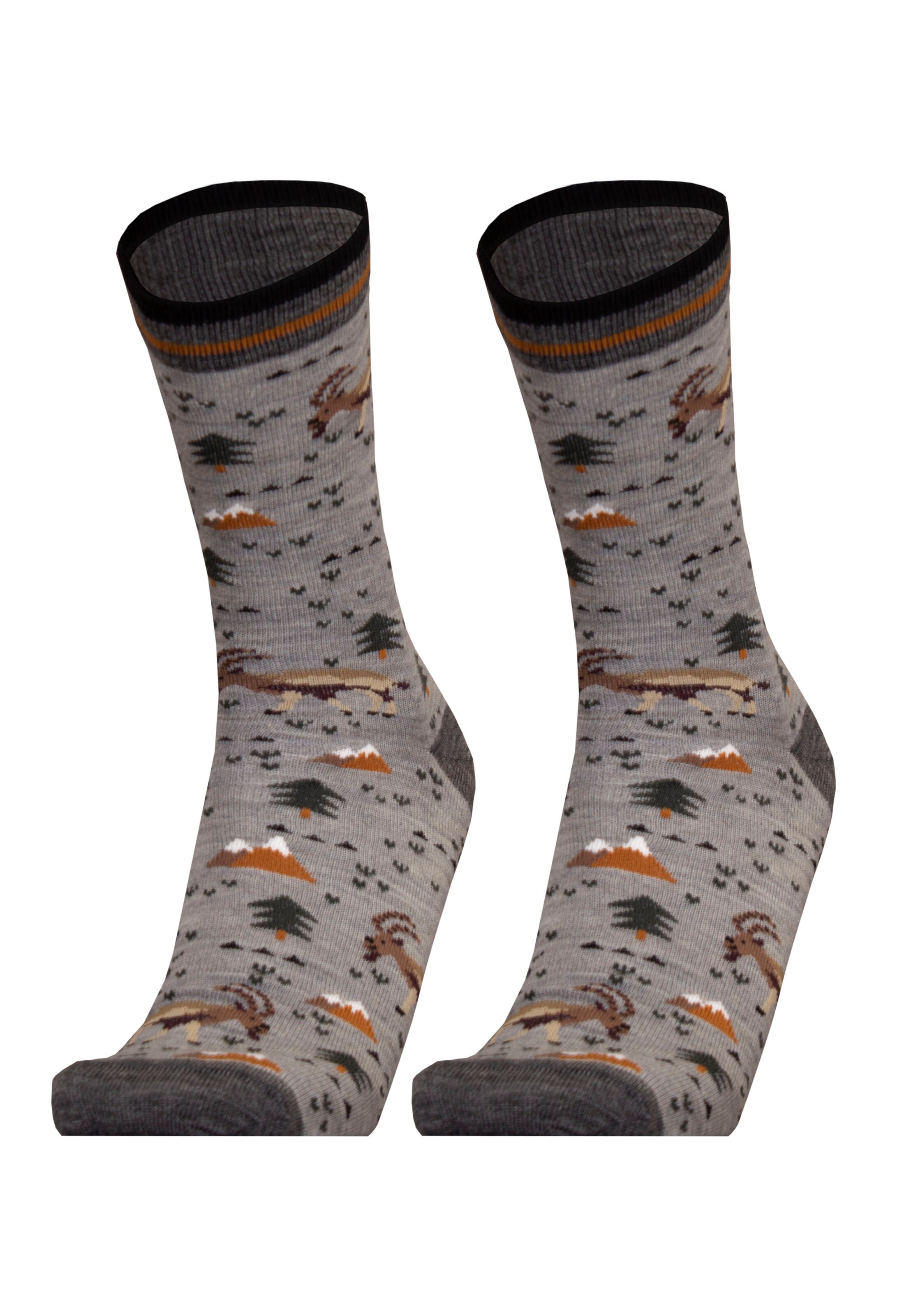 UphillSport Socks 'IBEX' in Grey
