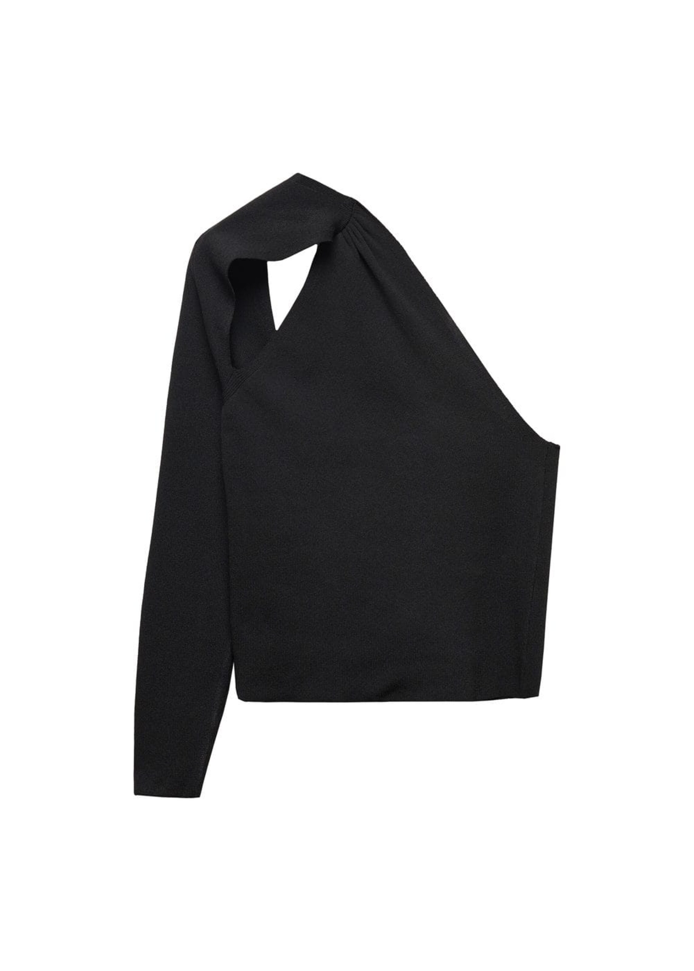 MANGO Sweater 'Dracula' in Black: front