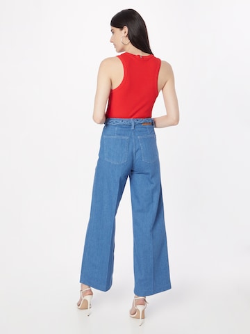 Wide Leg Jean TOMMY HILFIGER en bleu