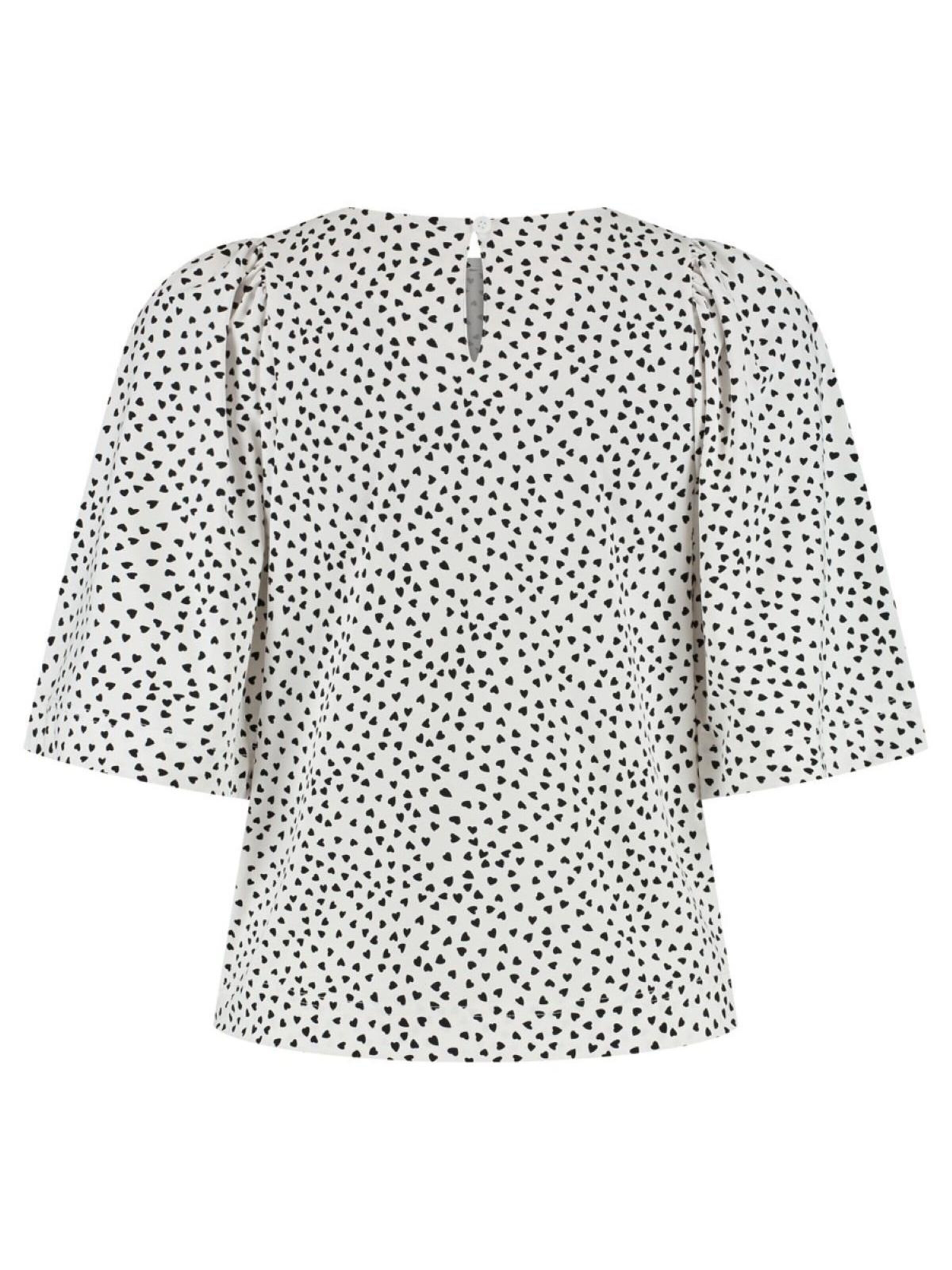 Lady Day Shirt 'Lady Day Aston blauw/wit' in Wit