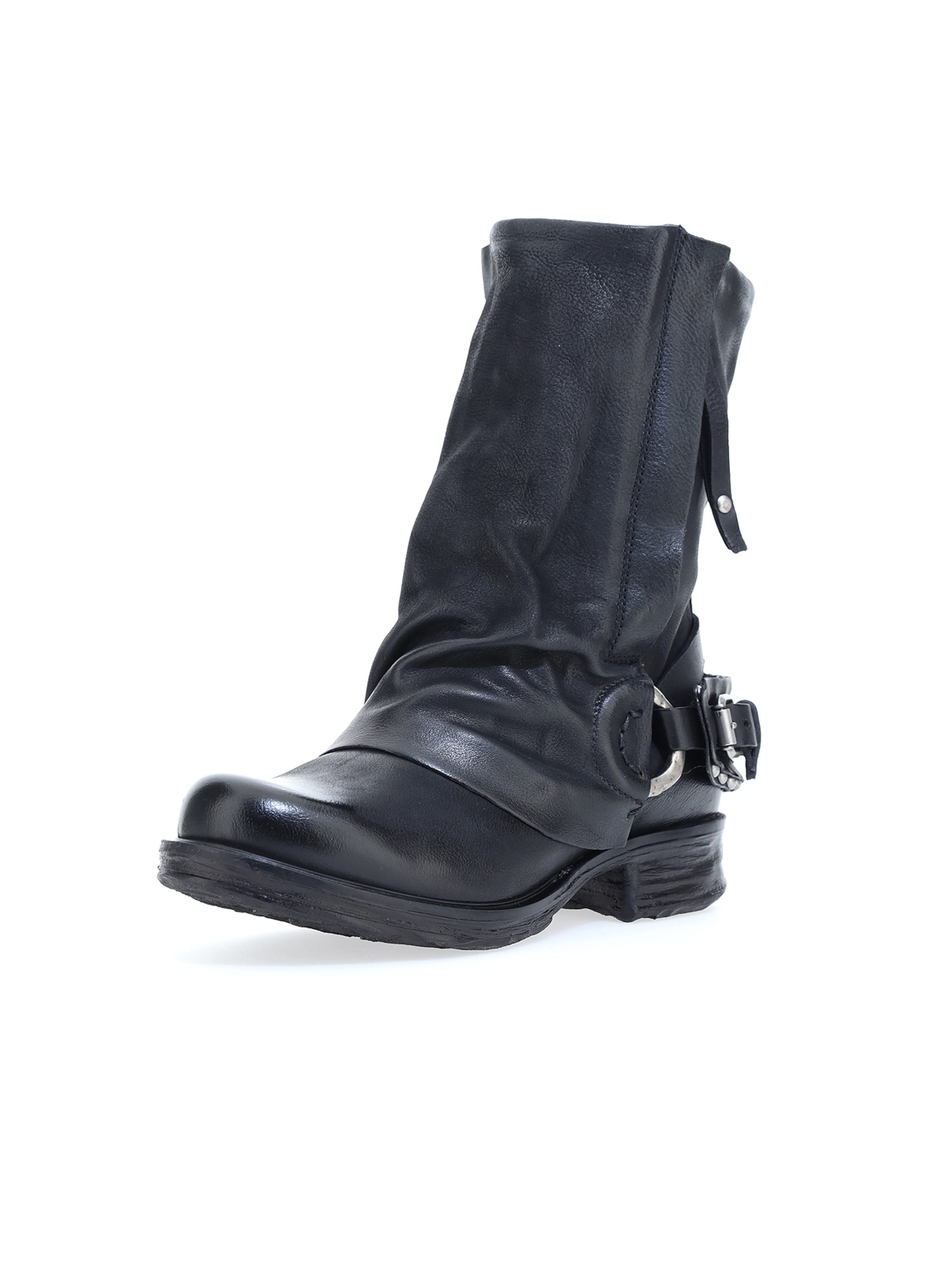 A.S.98 Bootsit 'SMITH' värissä musta: etupuoli