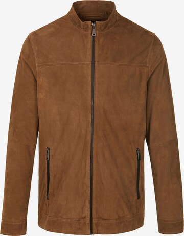 Louis Sayn Between-Season Jacket in Brown: front