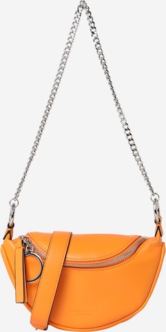 Seidenfelt Manufaktur Crossbody Bag 'Skien II' in Orange: front