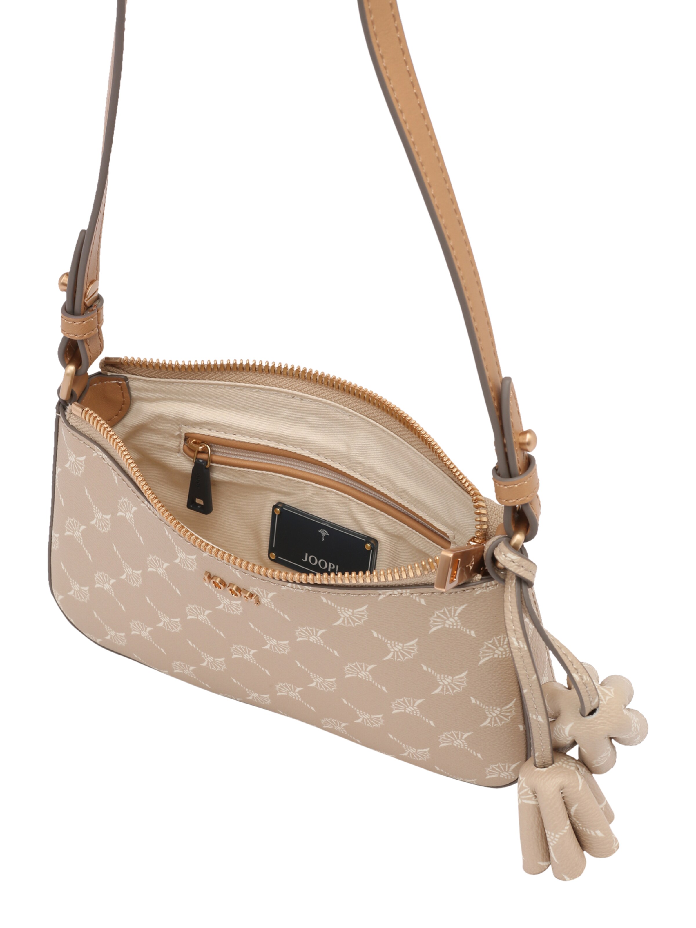 JOOP! Schultertasche 'Cortina 1.0 Eunike' in Beige
