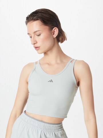 ADIDAS PERFORMANCE Sports top 'Hiit Heat.Rdy ' in Grey: front