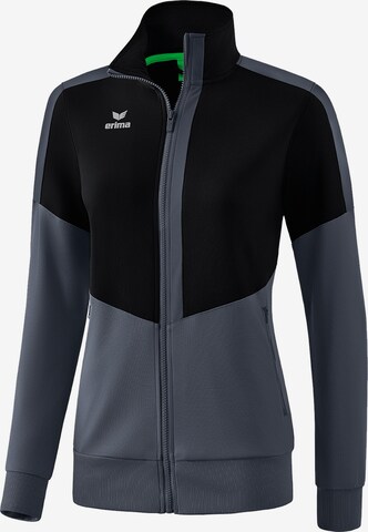 ERIMA Athletic Jacket in Black: front