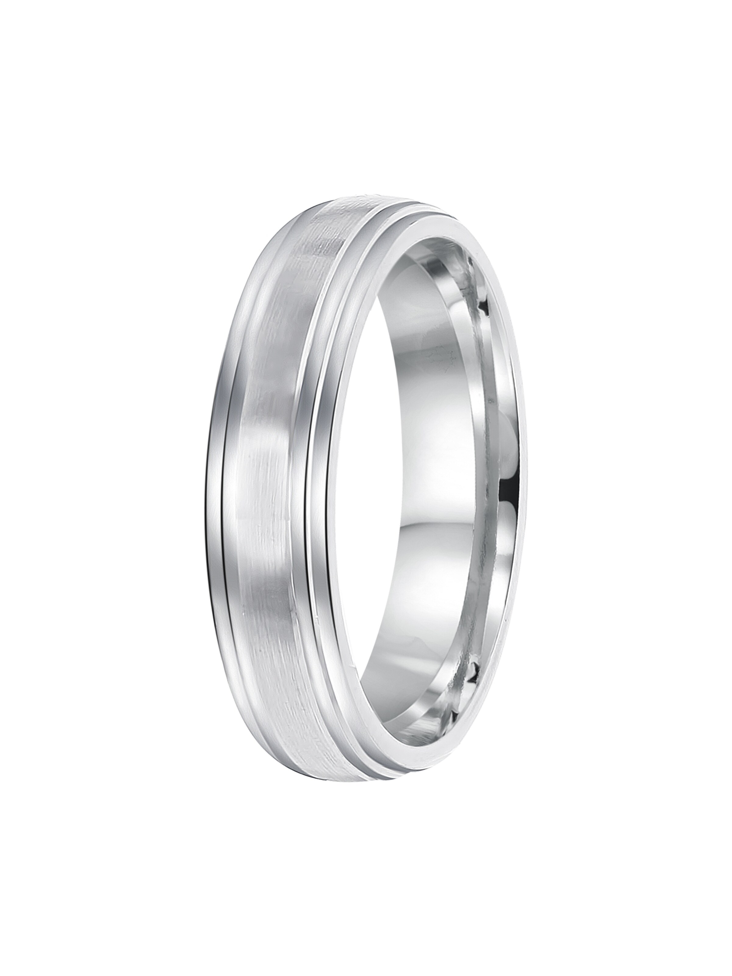 Lucardi Ring in Silber: Vorderseite