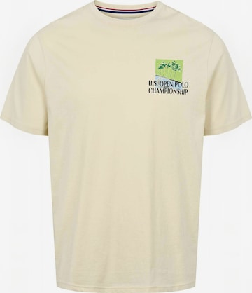U.S. POLO ASSN. T-shirt ' UMDalha ' in Grau: Vorderseite