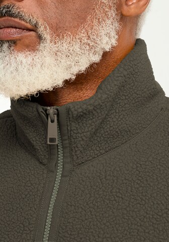 JACK WOLFSKIN Funkčná flisová bunda - Zelená