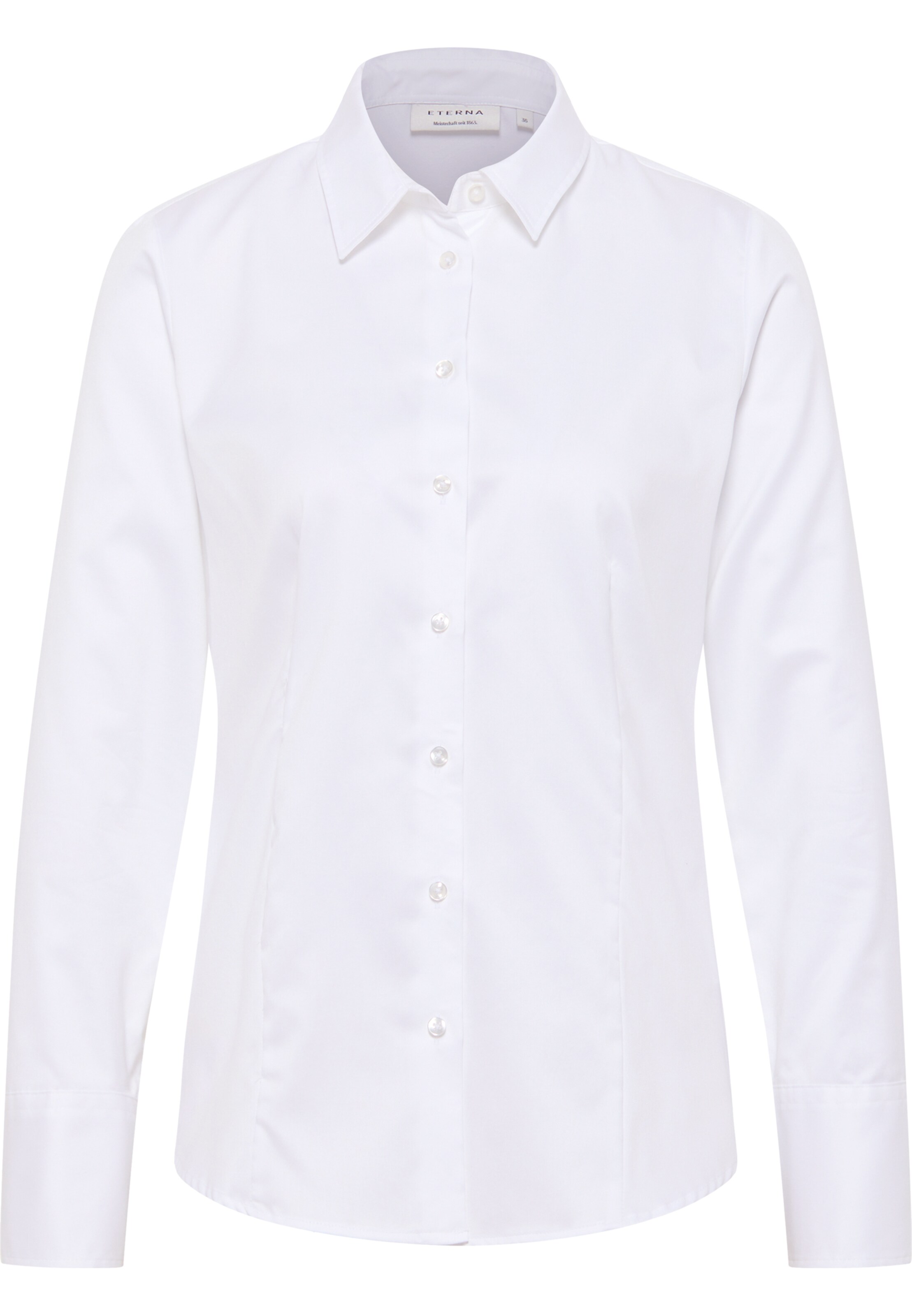ETERNA Blouse in Wit: voorkant