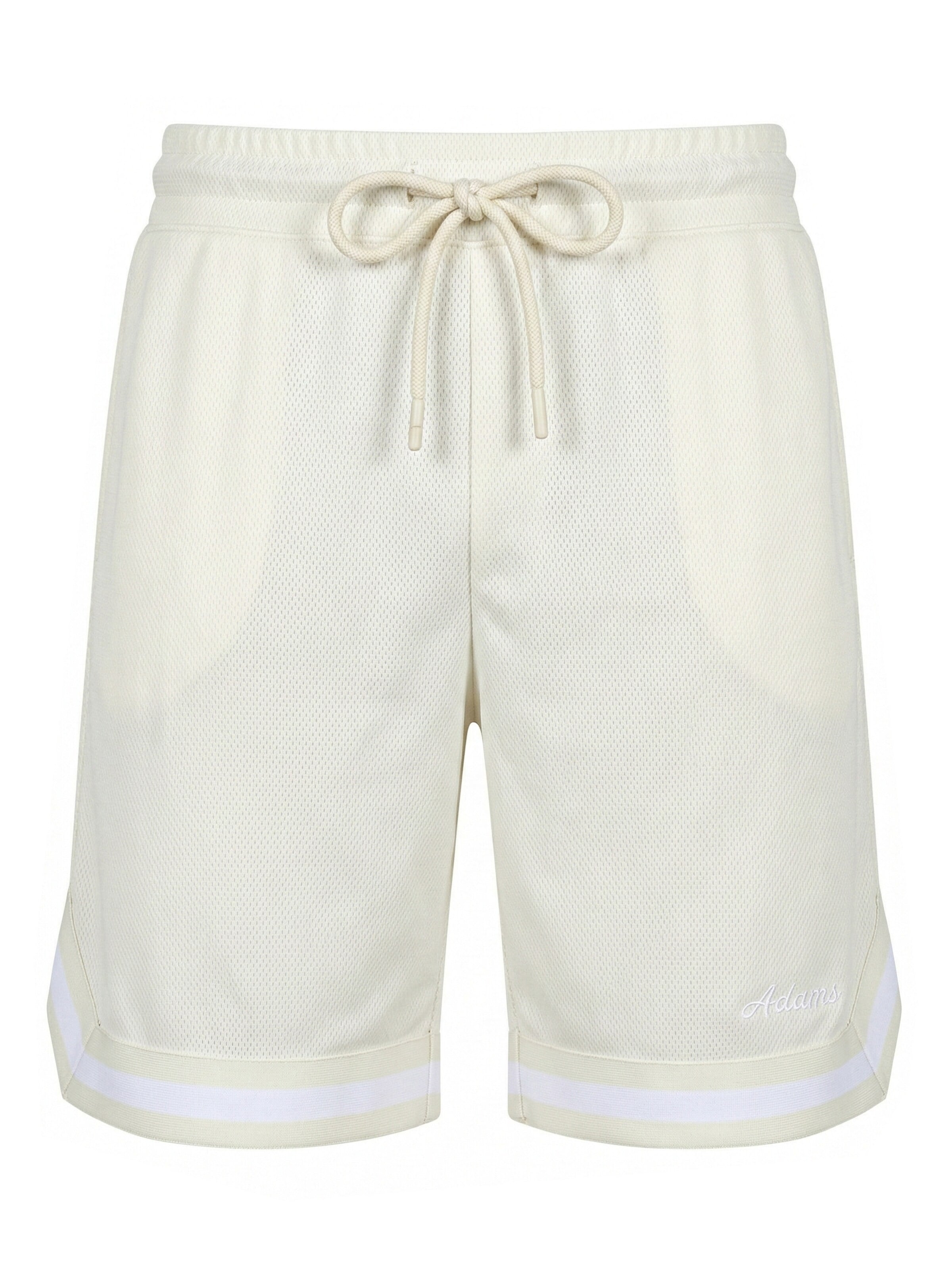 Adam Loose fit Workout Pants 'Sweatshorts Basketball Shorts' in Beige: front