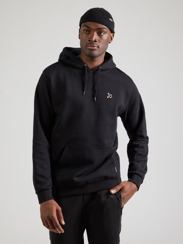 Iriedaily - Sudadera 'Zwille' en negro: frente