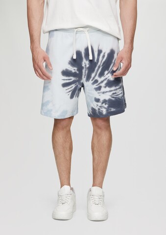 QS Loosefit Nadrág - kék: elől