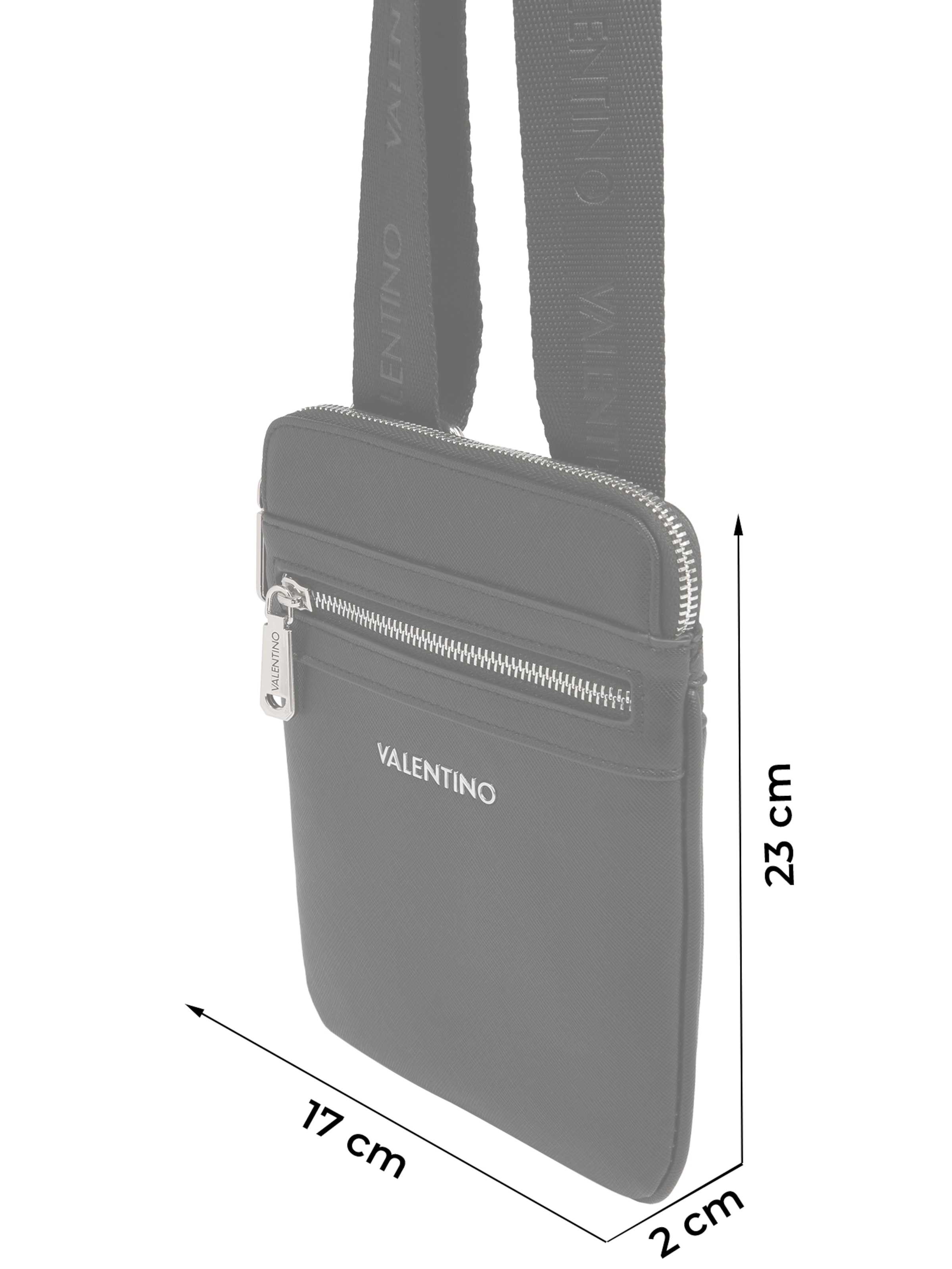 VALENTINO Tasche 'MARNIER' in Schwarz