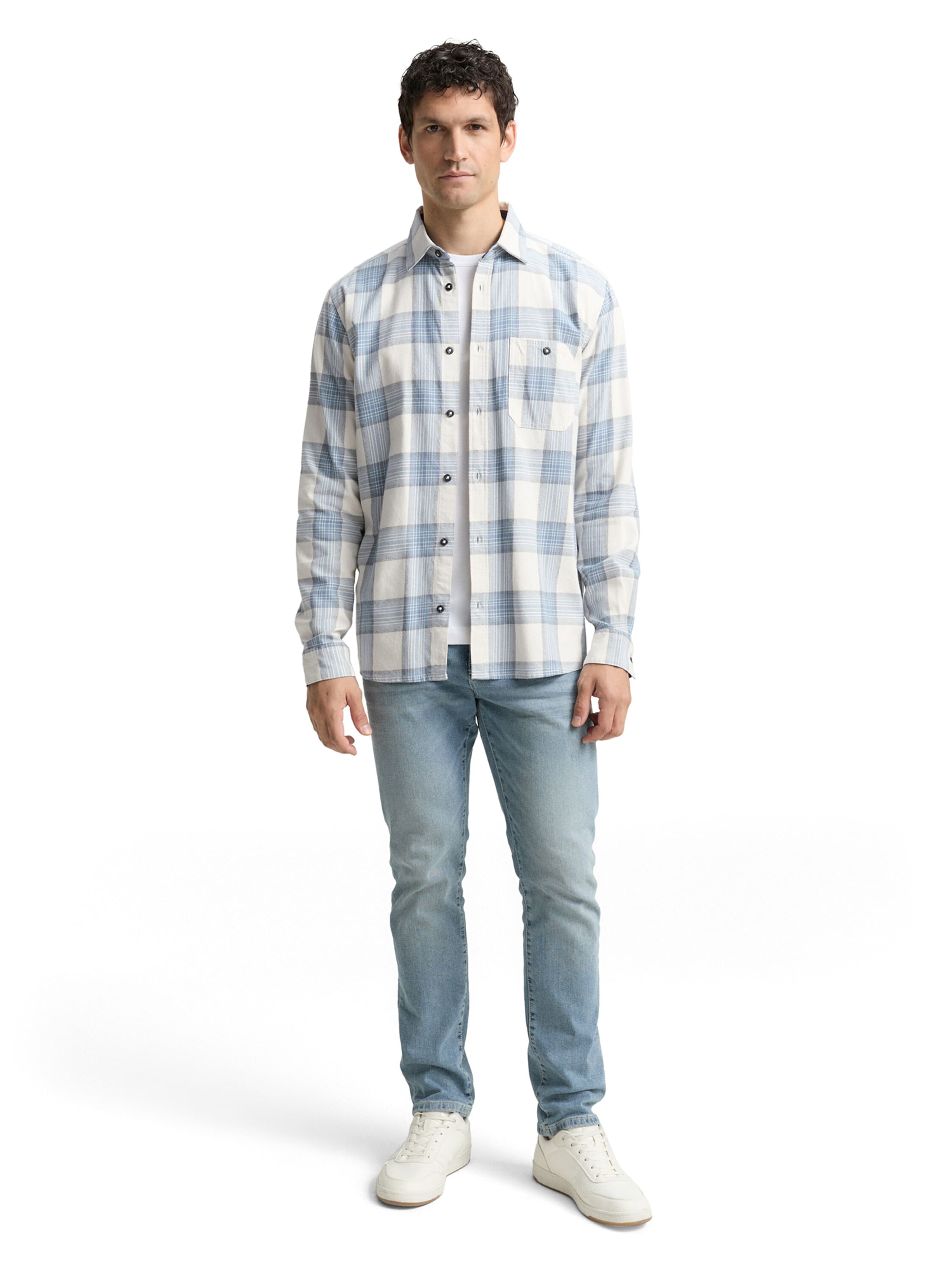 TOM TAILOR Pohodlné nošení Košile – béžová