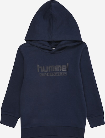 Hummel Urheilullinen collegepaita koossa 98-104 värissä tummansininen / musta, Tuotenäkymä
