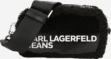 KARL LAGERFELD JEANS Чанта с презрамки в черно: отпред