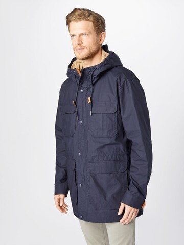 Parka mi-saison 'Mountain' Superdry en bleu : devant