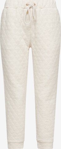 Effilé Pantalon s.Oliver en beige : devant