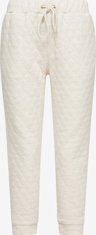 s.Oliver Tapered Broek in Beige: voorkant