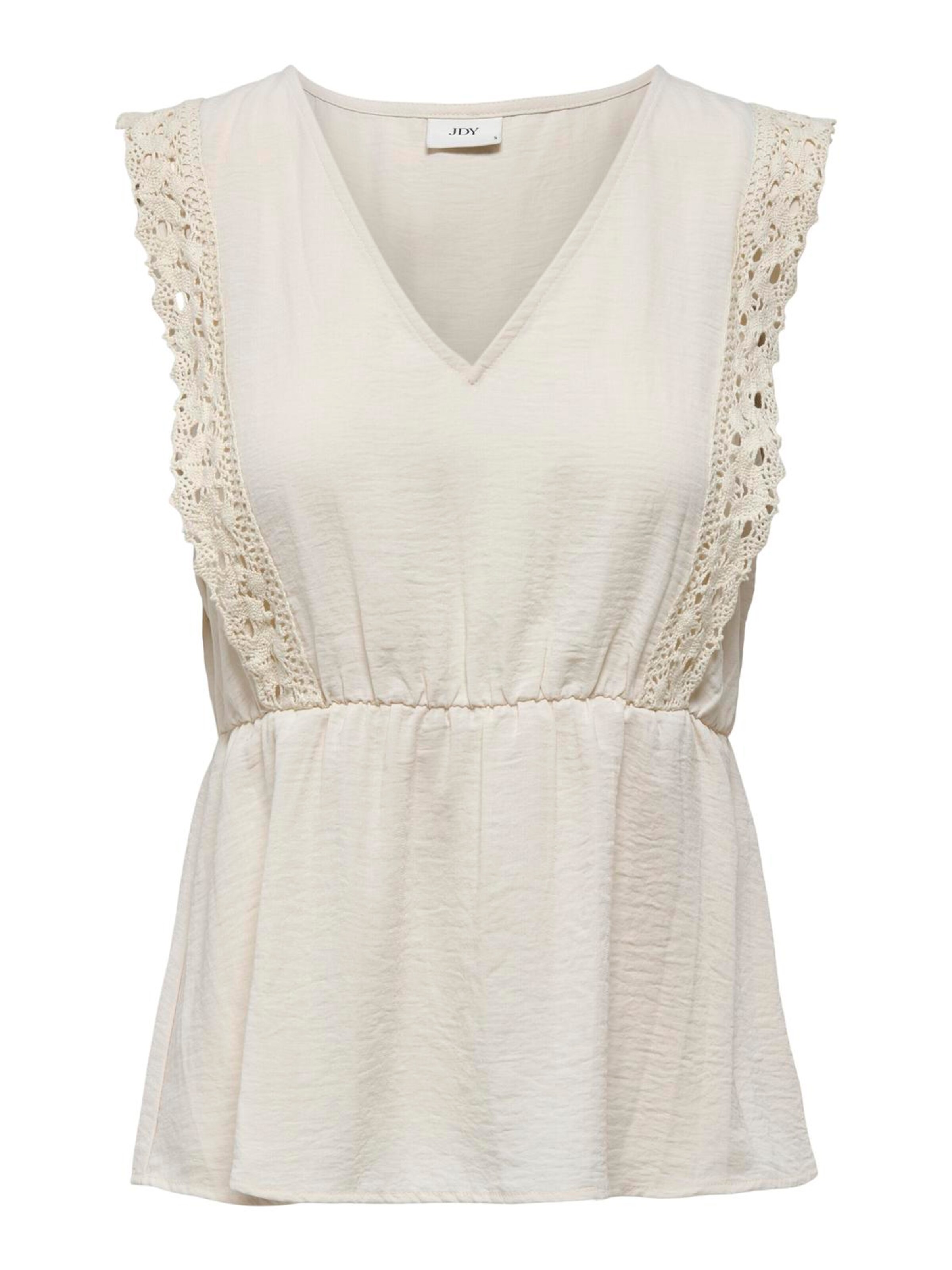 JDY Blúzka 'DIVYA' - Béžová: predná strana