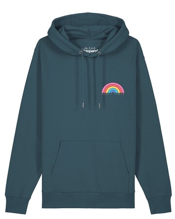 Sweat-shirt 'Women Power' Watapparel en bleu : devant
