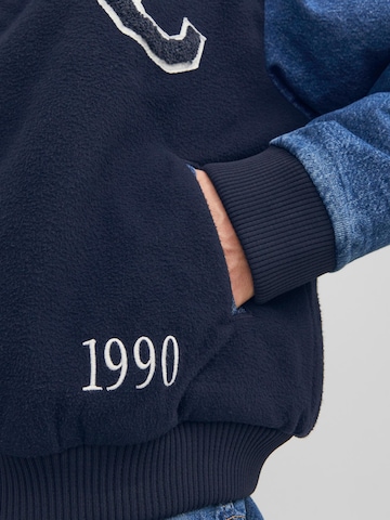 Veste mi-saison 'VARSITY' JACK & JONES en bleu