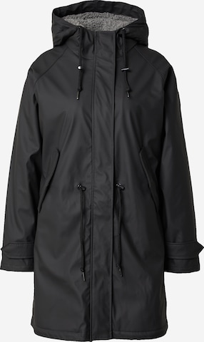 Derbe Raincoat 'Friese Tidaholm' in Black: front