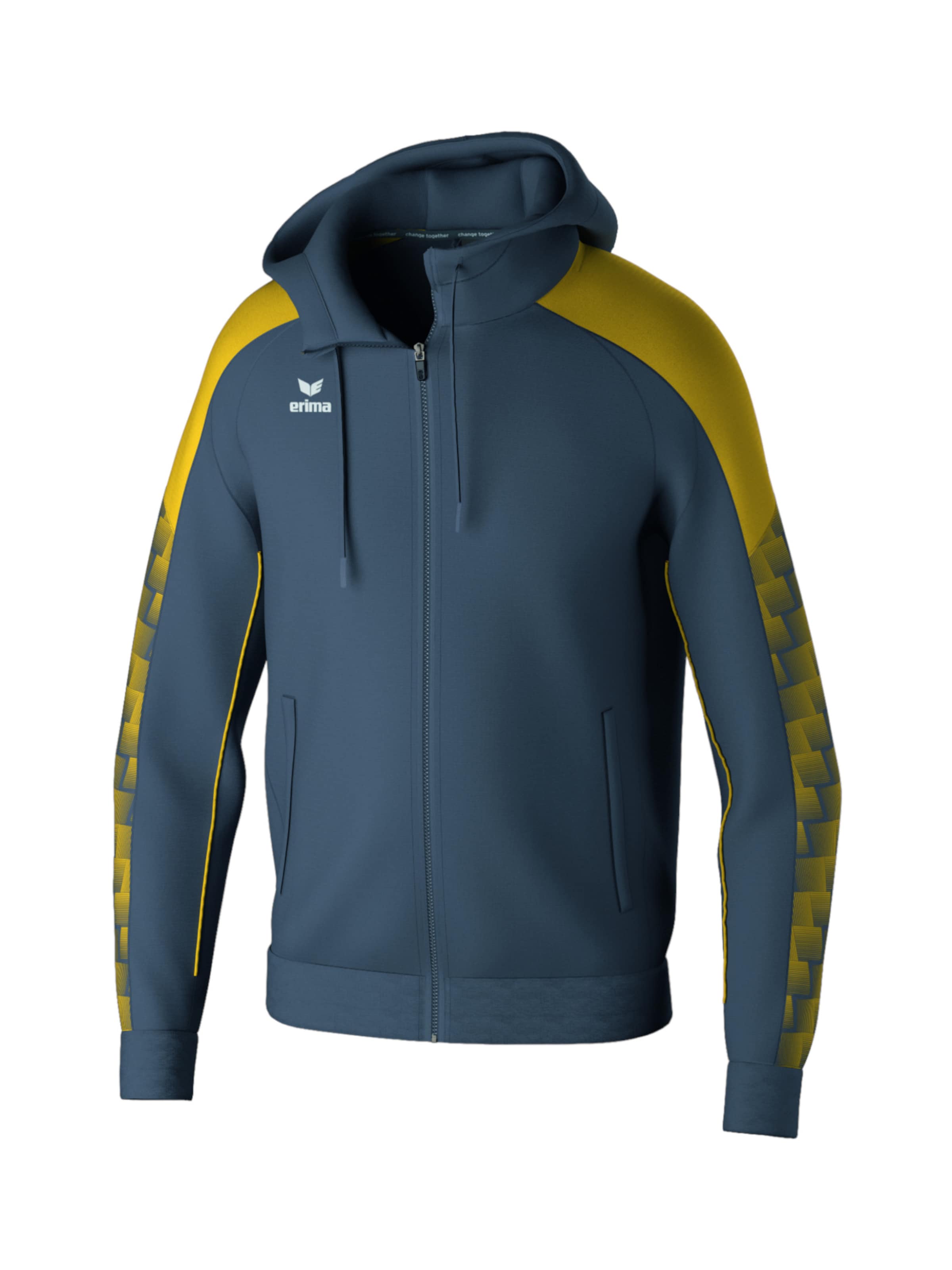 ERIMA Sportjacke in Grau: Vorderseite
