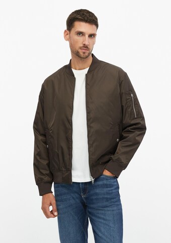 s.Oliver Between-season jacket in Brown: front