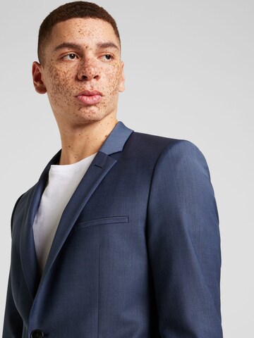 HUGO Slim fit Suit 'Arti Hesten232X' in Blue