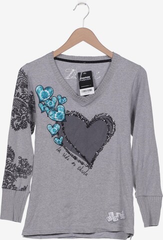 Desigual Sweater & Cardigan in L in Grey: front