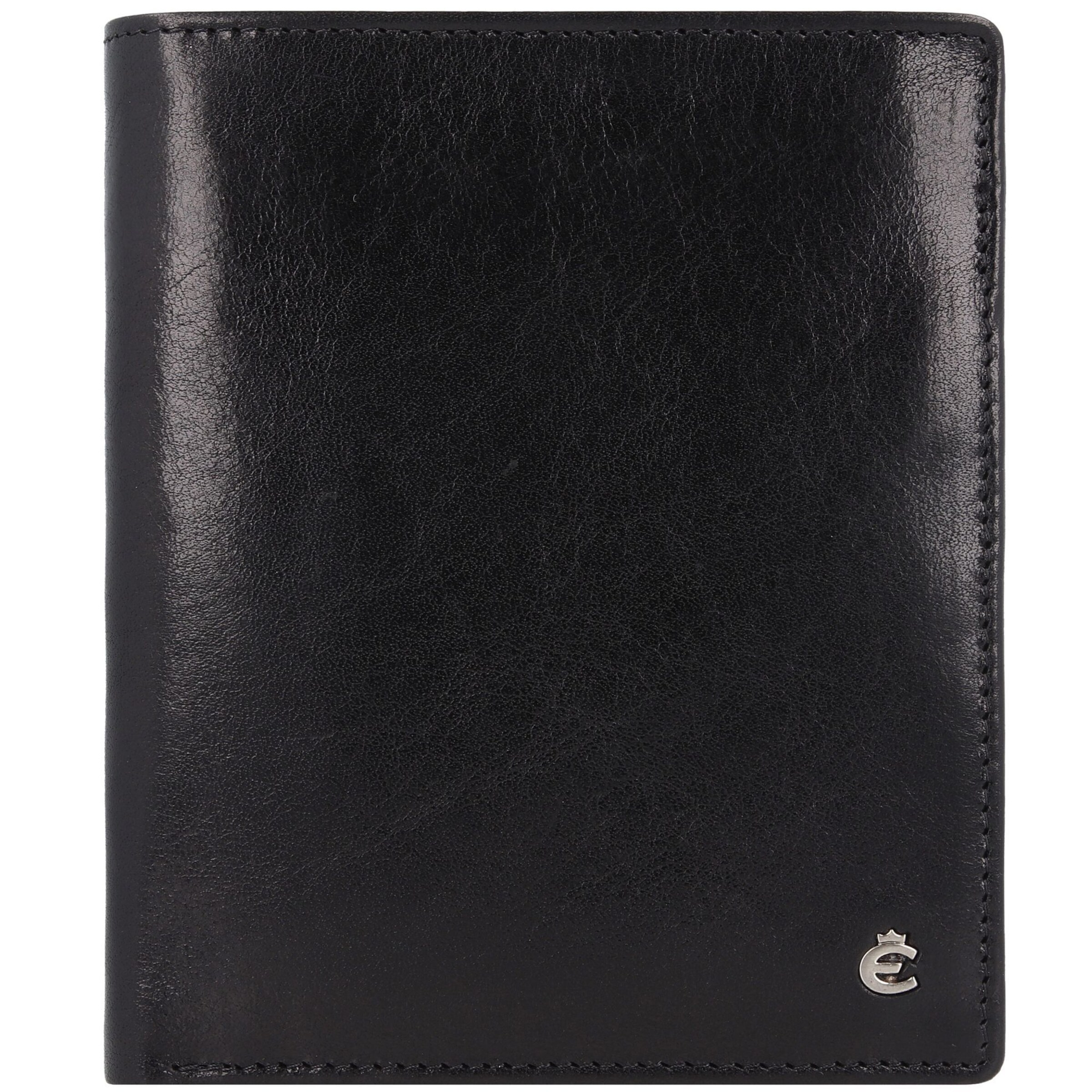 Esquire Wallet in Black: front