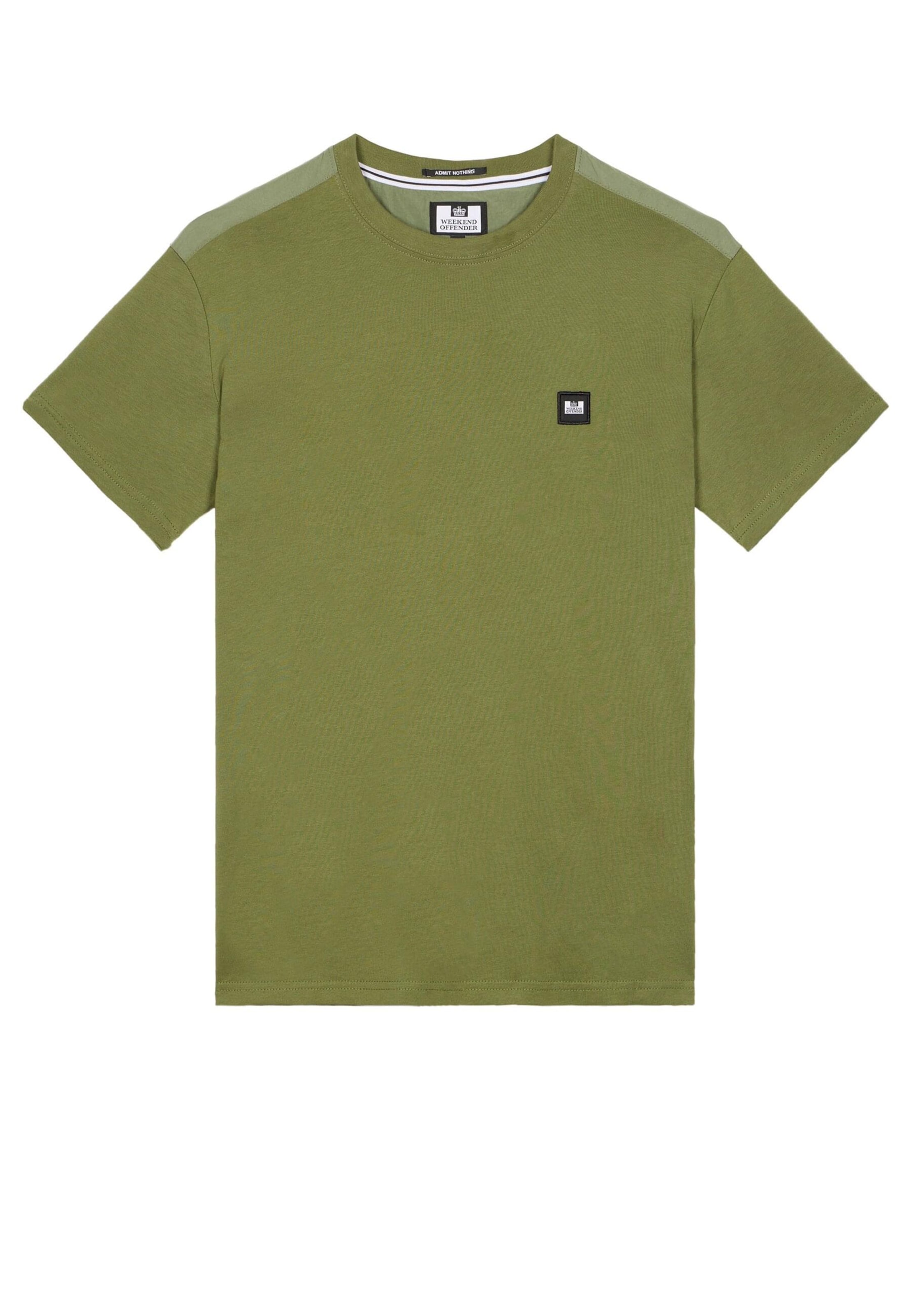 T-Shirt 'Garcia' Weekend Offender en vert : devant