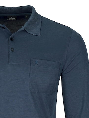 Ragman Shirt 'Basic' in Blue