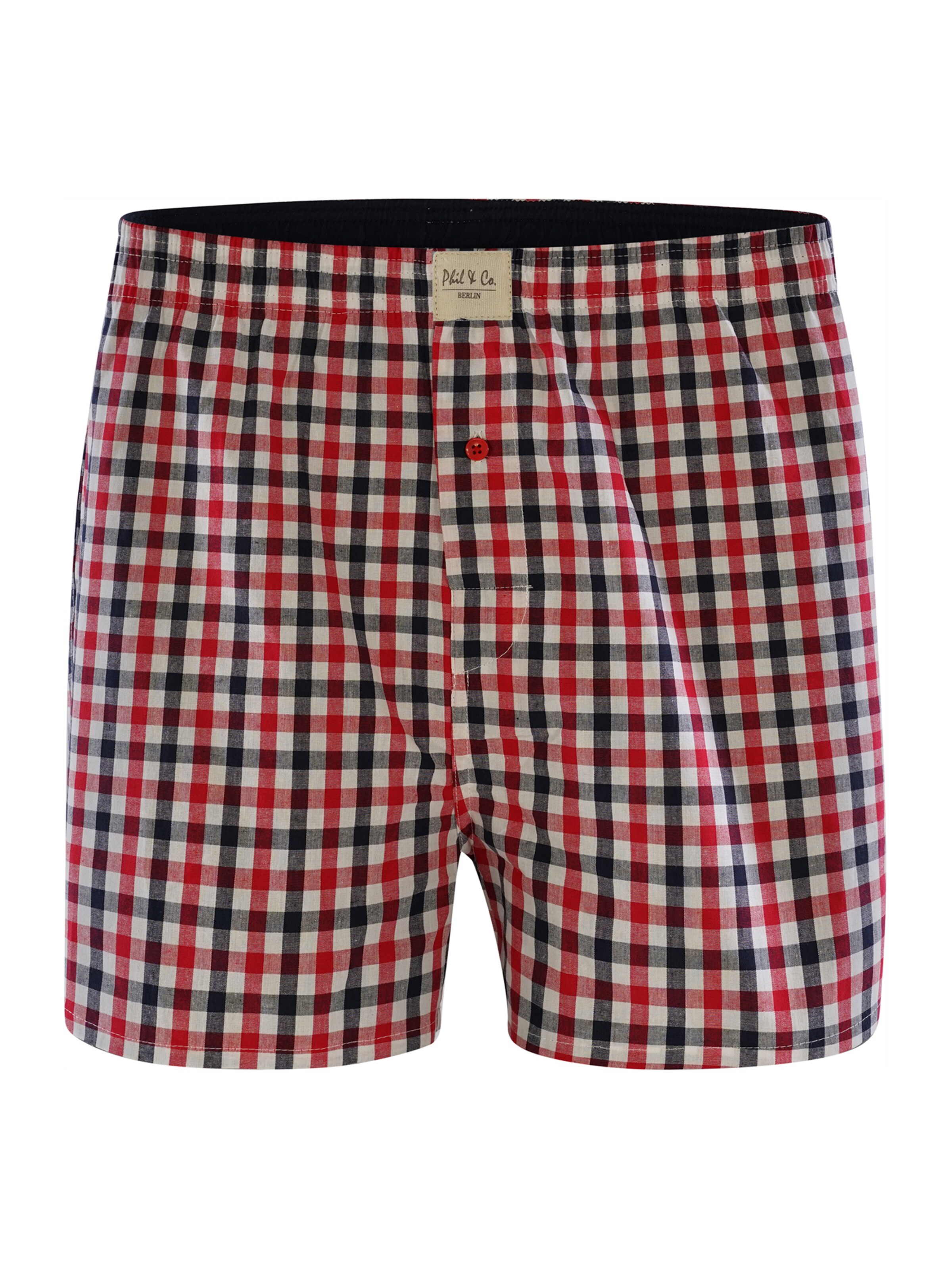 Phil & Co. Berlin Boxer shorts ' Classic Sets ' in Grey