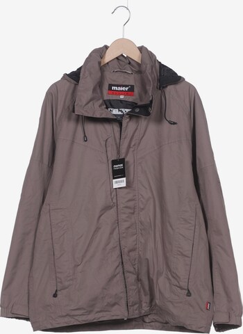 Maier Sports Jacket & Coat in XL in Beige: front