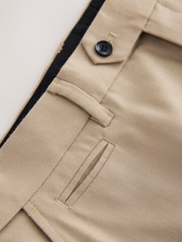 Next Обычный Плиссированные брюки 'Motion Flex' в Бежевый