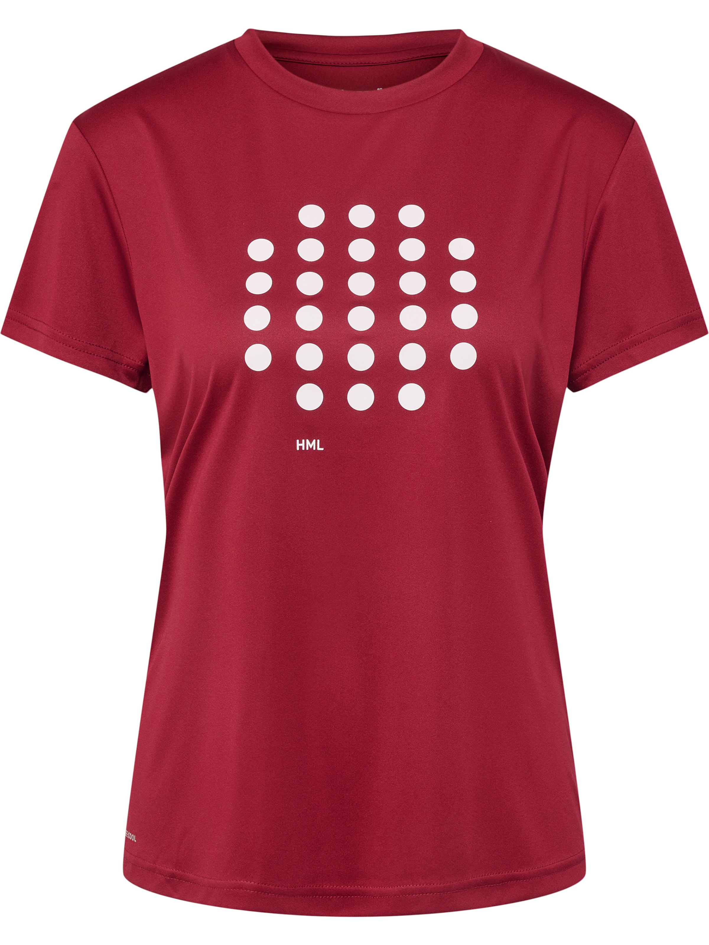 Hummel Functioneel shirt 'Court' in Rood: voorkant