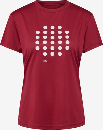 Hummel Performance Shirt 'Court' in Red: front