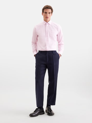 Coupe regular Chemise business SEIDENSTICKER en rose