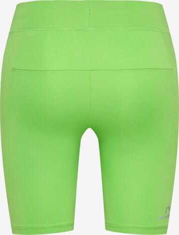 Skinny Pantalon de sport Newline en vert