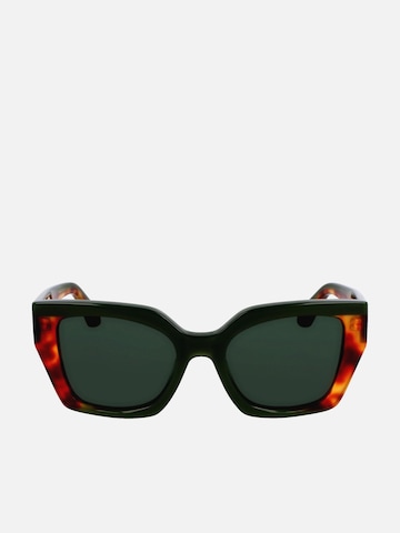 FERRAGAMO Sunglasses in Green
