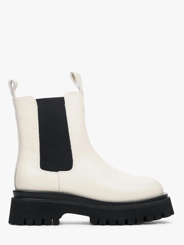 Estro Chelsea Boots '2501-02' in White