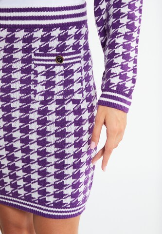 faina Skirt in Purple