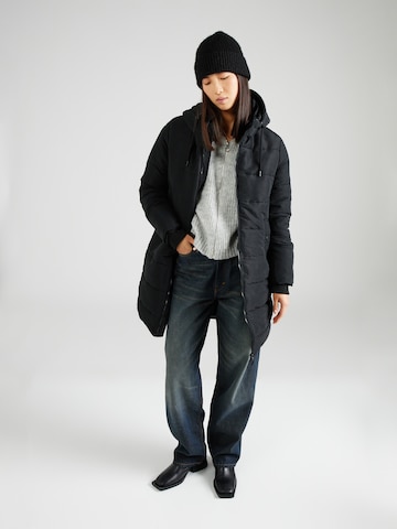 Manteau mi-saison Eight2Nine en noir