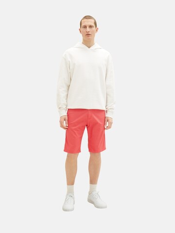 TOM TAILOR Regular Shorts in Rot